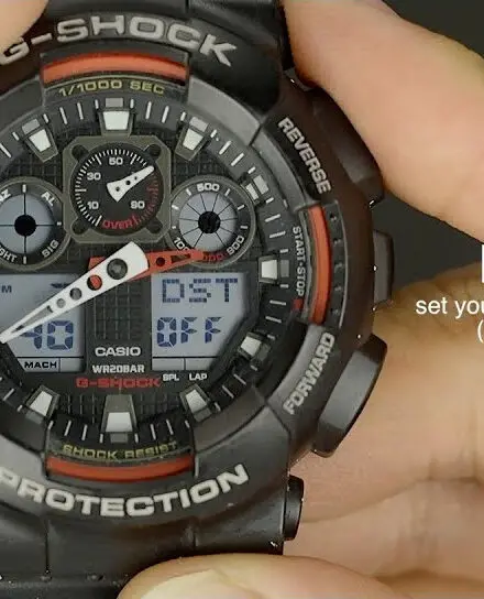 How to Set Daylight Saving Time On Casio G-Shock Watch