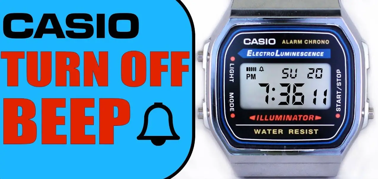 how to Turn Off Hourly Beep on Casio Watch